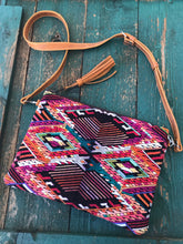 Load image into Gallery viewer, Guatemalan Geometric FIESTA Crossbody