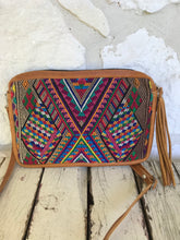 Load image into Gallery viewer, Guatemalan Mirasol Geometric Crossbody