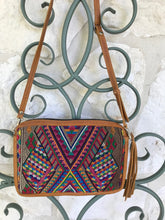 Load image into Gallery viewer, Guatemalan Mirasol Geometric Crossbody