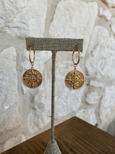 Load image into Gallery viewer, Gold Coin Dangles