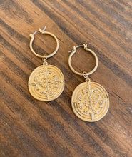 Load image into Gallery viewer, Gold Coin Dangles