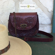 Load image into Gallery viewer, Penelope Mexican Crossbody (Merlot)