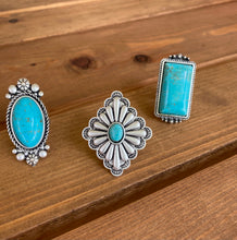 Load image into Gallery viewer, Diamond Concho Ring