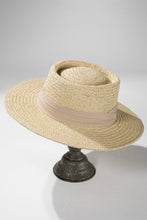 Load image into Gallery viewer, Monroe Straw Boater Hat