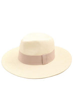 Load image into Gallery viewer, Xochitl Panama Straw Hat in Ivory
