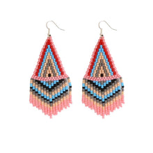 Load image into Gallery viewer, Bubble Gum Beaded Earrings