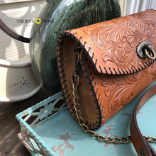 Load image into Gallery viewer, Yazmine Mexican Crossbody/Clutch (Wheat)