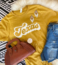 Load image into Gallery viewer, Texas Tee - Mustard
