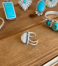 Load image into Gallery viewer, White Tahoe Boho Ring