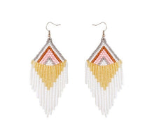 Load image into Gallery viewer, Rosavie Beaded Earrings