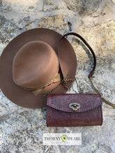 Load image into Gallery viewer, Yazmine Mexican Crossbody/Clutch (Merlot)