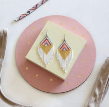 Load image into Gallery viewer, Rosavie Beaded Earrings