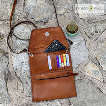 Load image into Gallery viewer, Florita Mexican Crossbody/Clutch - Honey