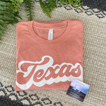 Load image into Gallery viewer, Texas Tee - Sunset Pink