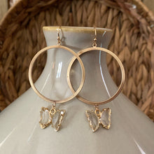 Load image into Gallery viewer, Butterfly Hoops