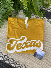 Load image into Gallery viewer, Texas Tee - Mustard
