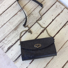 Load image into Gallery viewer, Yazmine Mexican Crossbody/Clutch (Black)