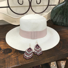 Load image into Gallery viewer, Xochitl Panama Straw Hat in Ivory